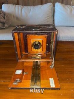 1893 Kodak Rochestor Optical Co Premo D 4x5 Large Format Plate Camera