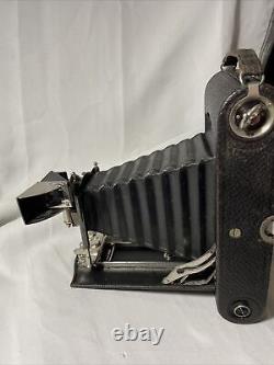 1909-12 Kodak Folding Model C. Mechanisms Operate Easily-withcase