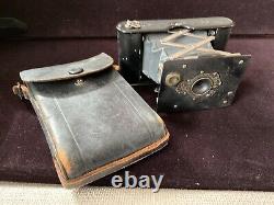 ANTIQUE 1902 EASTMAN KODAK VEST POCKET CAMERAS AUTOGRAPHIC 25 BT 50 Untested