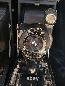 Ansco 3A+Kodak Premoette+Kodak No 2A Model B+ Kodak No 1A. 4 Camera Lot