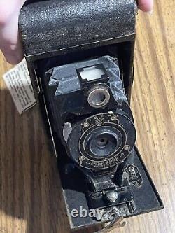 Antique -1908 -Eastman Kodak No. 2-A Autographic Brownie Folding Camera-As Is