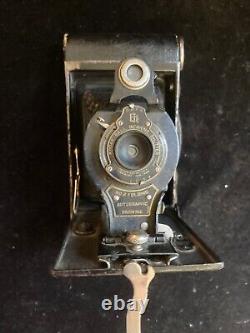 Antique 1917 Eastman Kodak Autographic Brownie No. 2 folding 120 film camera