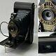 Antique Eastman Kodak Company No3-A Folding Autographic Brownie Bellows Camera