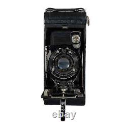 Antique No. 1A Pocket Kodak Navy Blue Bellows Camera