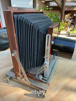 Customized 11x14 Folding Camera / 16 Kodak Portrait Lens + Wet Plate Holder