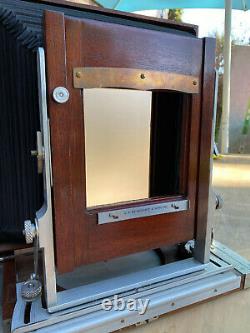 Customized 11x14 Folding Camera / 16 Kodak Portrait Lens + Wet Plate Holder