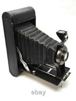 EASTMAN KODAK RARE 3-A Folding Autographic Brownie Bausch & Lomb Lens