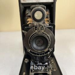 Eastman Kodak No. 2C Autographic Jr. Folding Camera shutter TEATED