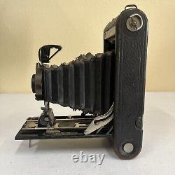 Eastman Kodak No. 2C Autographic Jr. Folding Camera shutter TEATED