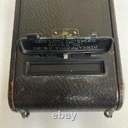 Eastman Kodak No. 2C Autographic Jr. Folding Camera shutter TEATED