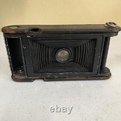 Eastman Kodak No. 2C Autographic Jr. Folding Camera shutter TEATED