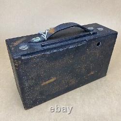 Eastman Kodak Screen Focus No. 4 Red Bellows 4x5 1904 Antique Folding Camera