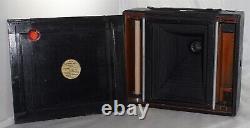 Eastman No. 5 Cartridge Kodak Camera with Red Bellows & Brass Lens