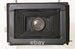F97519 Boy Scout Kodak Olive Green Camera & Case Original Matching Bellows