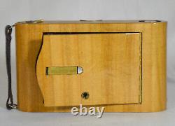 Folding Camera Antique Kodak No. 3 Autographic Folding Pocket Model G Sapele Wood