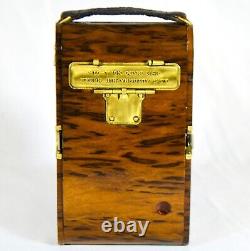 Folding Camera Antique Kodak No. 3 Folding Pocket Model C-3 Custom Camphor Wood