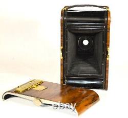 Folding Camera Antique Kodak No. 3 Folding Pocket Model C-3 Custom Camphor Wood