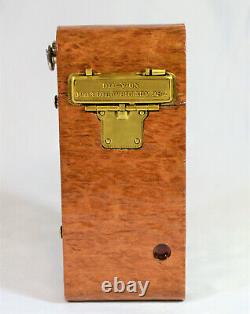Folding Camera Kodak # 2a Autographic Brownie Vin/antique Custom Eucalyptus Wood