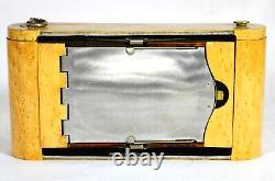 Folding Camera Kodak No 1a Folding Pocket Model C Antique Custom Birdseye Maple