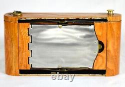 Folding Camera Kodak No 1a Folding Pocket Model D Antique Custom Tamo Ash Wood