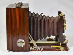 Folding Camera Kodak Pony Premo No. 4 Extension Camera Antique Custom Rosewood