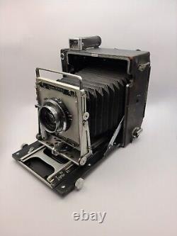 Graflex Crown Graphic 4x5 Large Format Press Camera with Kodak Ektar 127mm f4.7