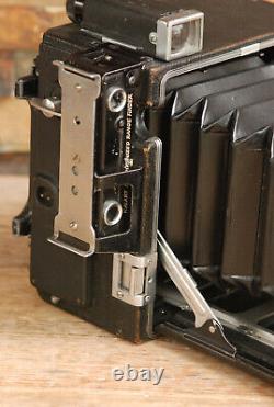 Graflex Speed Graphic 3x4 Kodak 127mm Ektar f/4.7 Lens + Extras