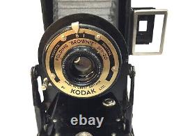 KODAK 1930s Model 1 FOLDING BROWNIE SIX-20'' Camera With Kodette BI Shutter