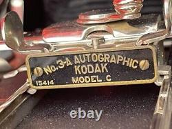 KODAK No 3-A Autographic, Model C Folding Pocket Camera