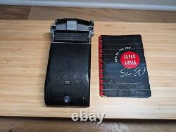 KODAK Super Six-20 RARE 620 Rollfilm Camera with oringal instruction book