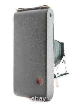 Kodak #1A Pocket Junior Green Folding Camera With Case
