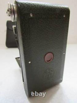 Kodak Boy Scout Folding Camera withOriginal Bellows, Case, Book Nice