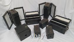 Kodak Eastman Brownie, Britelite 200 Magic Lantern Slide Cases Premo Jr Lot