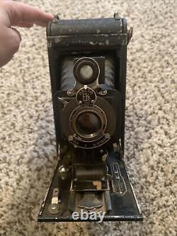 Kodak Jr. No. Al Autographic Folding Camera Ball Bearing Shutter Film A-116