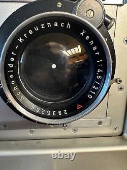 Kodak Master View 4x5 Camera w Schneider Xenar Lens 4.5/210