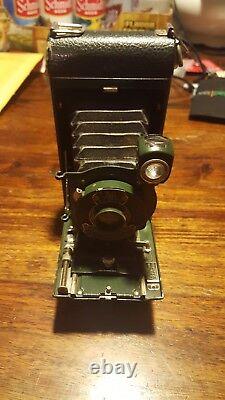 Kodak No. 1A Pocket Folding Camera Green