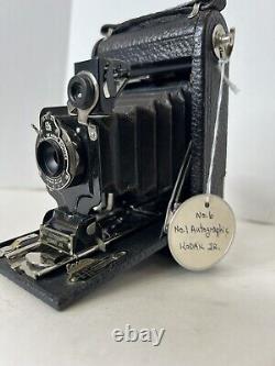 Kodak No. 1 Autographic Kodak Jr. Folding Camera, Incredible Vintage, Eastman