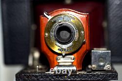 Kodak No. 2 Folding Pocket Brownie Model A Camera. Antique 1890-1902 PATENTS