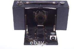Kodak No. 2 Folding Pocket Brownie Model B Black Bellows 120 Roll Film Camera