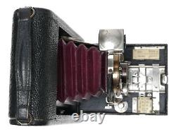 Kodak No. 3 Folding Pocket Camera Model E2 Bausch Lomb Shutter