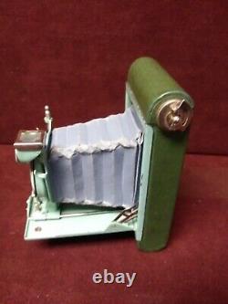 Kodak Petite Green/Teal Art Deco Folding Camera