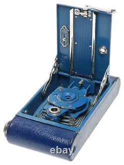 Kodak Rainbow Blue Hawk-Eye No. 2 Folding Camera Model C Rare