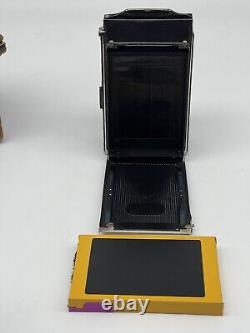 Kodak Recomar Model 18 Folding Camera 105mm Germany c. 1932-40 G800 Case Manual