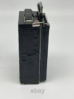 Kodak Recomar Model 18 Folding Camera 105mm Germany c. 1932-40 G800 Case Manual