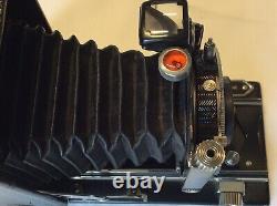 Kodak Recomar Model 18 Folding Camera w Case 1932 1940, Owner's Manuel w More