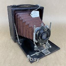 Kodak Star Premo Red Bellows 4x5 Antique Folding Camera 1905