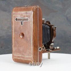 Kodak Vanity Vest Pocket Series III Brown Color Camera with Original Case & Box