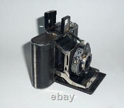 Nagel Kodak Vollenda Vintage Folding Film Camera+Radionar 5cm F4.5 Lens Working