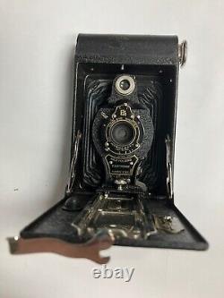 No. 2 Folding Cartridge Hawkeye With Original Box By Eastman Kodak Co