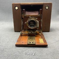 No. 4 Cartridge Kodak Model F Stained Oringal Wood